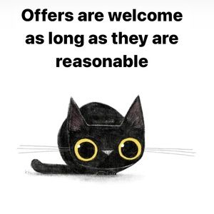 Reasonable offers are always welcome.